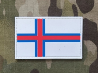 NoName Faroe Islands Flag PVC Patch - nášivka