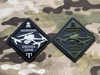 M-Tac Drone Zone PVC Patch - nášivka