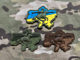 M-Tac Ukraine Cossack PVC Patch - nášivka