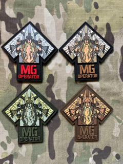 M-Tac MG Operator PVC Printing Patch - nášivka