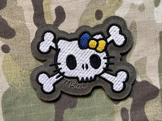 M-Tac Kitty Patch - White/Ranger Green - nášivka