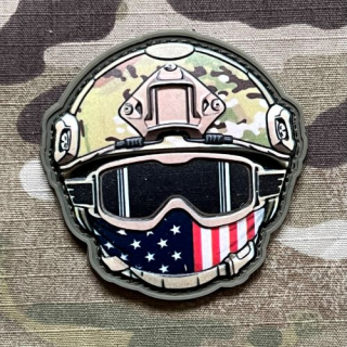 M-Tac Emoji USA Man No.1 PVC Patch - nášivka
