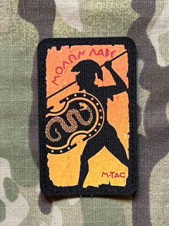 M-Tac Molon Labe Print Patch - nášivka