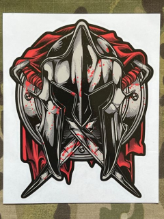 NoName Stickers Gladiator Helmet - samolepky