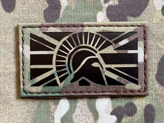 TF LaserCut Patch UK Flag Spartan Infra - Multicam - nášivka
