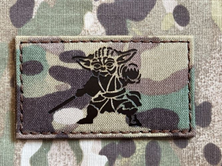 TF LaserCut Patch Yoda Star Wars Infra - Multicam - nášivka