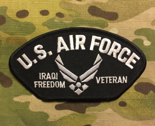 U.S. Air Force Iraqi Freedom Veteran Patch nášivka