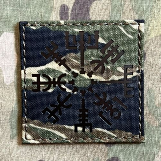 TF LaserCut Patch Vegvisir Viking Compas Infra - Tiger Strike - nášivka