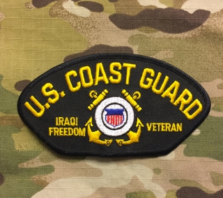 U.S. Coast Guard Iraqi Freedom Veteran Patch nášivka