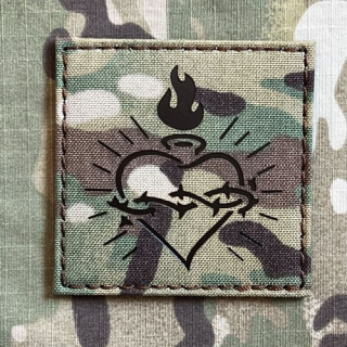 TF LaserCut Patch Sacred Head Infra - Large - Multicam - nášivka