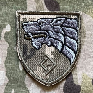 Ukrajina Military Velcro Patch Special Operation Forces Command SOF Ukraine - Digital Camo - nášivka