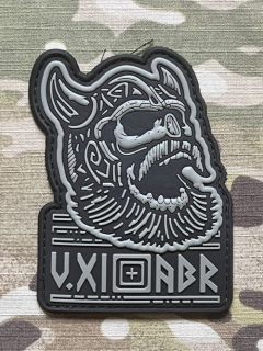 5.11 Viking PVC Patch - Grey - nášivka