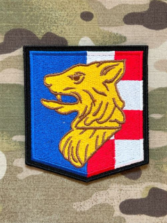 Czech Patch Police of Czech Republic - Cizinecká policie - Olomoucký kraj - Color - nášivka