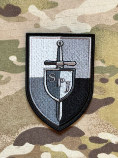 Czech Patch Police of Czech Republic - Speciální pořádková jednotka - Plzeňský kraj - Black - nášivka