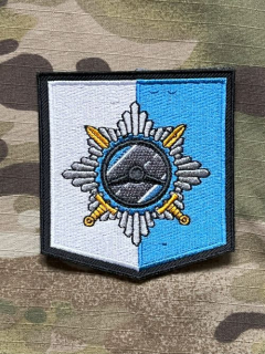 Czech Patch Police of Czech Republic - Dopravní policie - Moravskoslezký kraj - Color - Velcro - nášivka