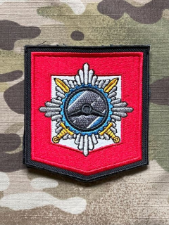 Czech Patch Police of Czech Republic - Dopravní policie - Pardubický kraj - Color - Velcro - nášivka
