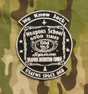 USAF Space Weapons Class 06B We Know Jack Patch nášivka