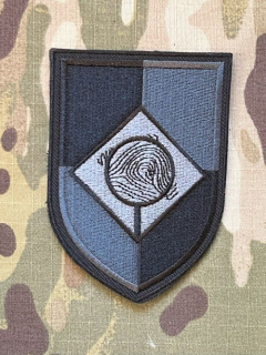 Czech Patch Police of Czech Republic - Kriminalistický technik - Liberecký kraj - Black - nášivka