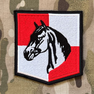 Czech Patch Police of Czech Republic - Oddělení služební hipologie - Liberecký kraj - Color - nášivka