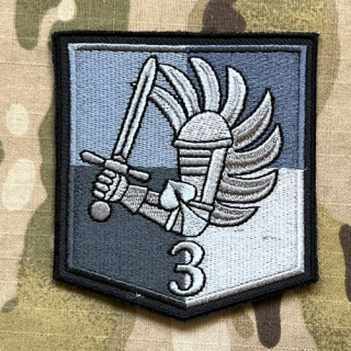 Czech Patch Police of Czech Republic - OHS ( Odděleni Hlídkové Služby ) - Středočeský kraj - Kladno - Grey - nášivka