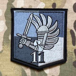 Czech Patch Police of Czech Republic - OHS ( Odděleni Hlídkové Služby ) - Středočeský kraj - Praha venkov ZÁPAD - Grey - nášivka