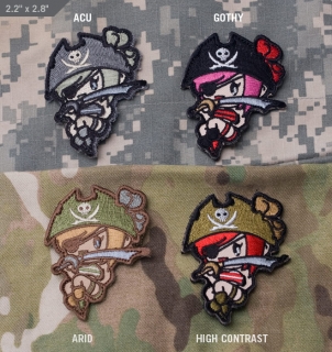 MSM Pirate Girl Patch