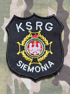 Poland Patch Fire Department - KSRG Siemonia - nášivka