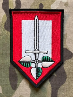 Czech Patch Police of Czech Republic - Obvodní  oddělení - Pardubický kraj - Color - nášivka
