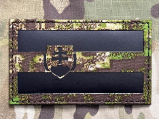 TF LaserCut Patch Slovakia Flag Infra Large - Pencott Greenzone - nášivka