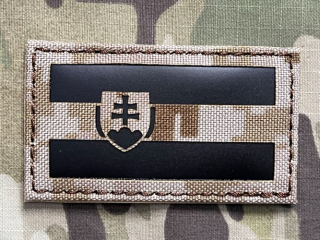 TF LaserCut Patch Slovakia Flag Infra - AOR 1 - nášivka