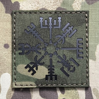 TF LaserCut Patch Vegvisir Viking Compas Infra - Multicam Tropic - nášivka