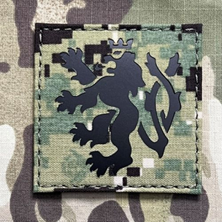 TF LaserCut Patch Czech Lion Infra - Large - AOR2 - nášivka